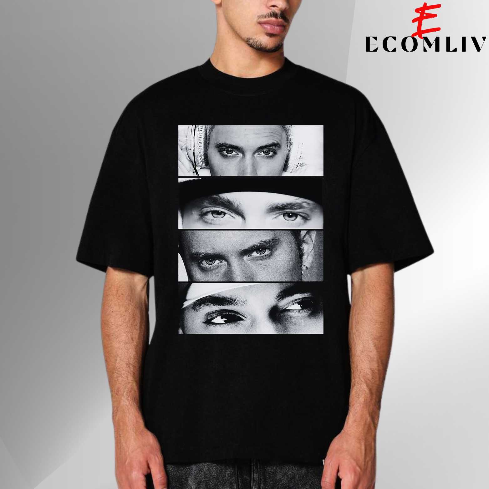 Eminem Eyes Graphic Tee , Rapper Streetwear Shirt, Unisex Hip Hop T Shirt